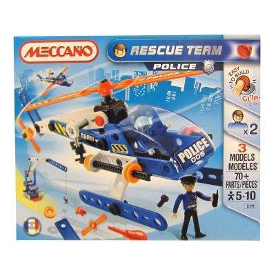 Конструкторы с уникальными деталями - Конструктор MECCANO серии Rescue Team Вертолет (715111)