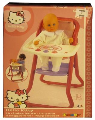 Мебель и домики - Игровой набор Стульчик для кормления Hello Kitty Smoby (24531) (024531)
