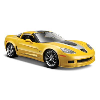 Транспорт і спецтехніка - Автомодель 2009 Chevrolet Corvette Z06 GT1 жовтий (31203 yellow)