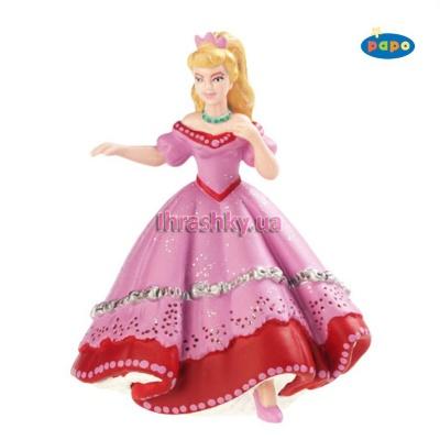 Фигурки персонажей - Игровая фигурка PAPO Розовая принцесса танцует (39019)