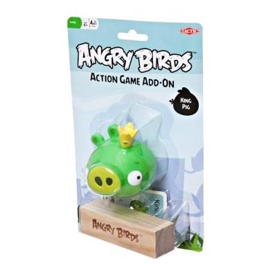 Розважальні ігри - Ігрова фігурка Зелена Свинка для гри Action Game Giant Tactic Angry Birds (40526)