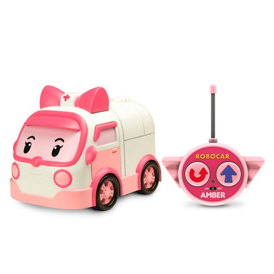 Радіокеровані моделі - Машинка-трансформер Robocar Poli Ембер на радіокеруванні (83188)
