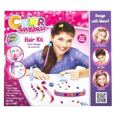 Косметика і зачіски - Ігровий набір Color Splasherz Hair Accessories Kit (56530)