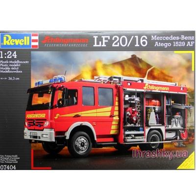 3D пазлы - Модель для сборки Автомобиль Schlingmann LF20/16 Mercedes Benz Revell (7404)