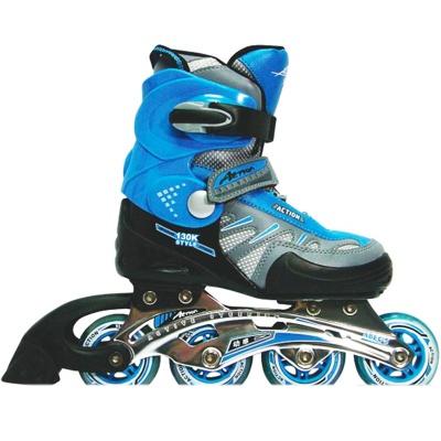 Роликові ковзани - Роликові ковзани Extreme Motion сині 31-34 (EM-001_S blue)