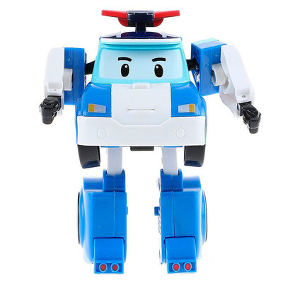 Роботи та трансформери - Фігурка-трансформер Poli Robocar Поллі (83046)