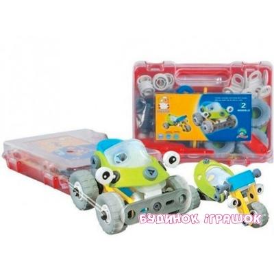 Конструктори з унікальними деталями - Конструктор Flexible Build&Play Машини (2555-12)