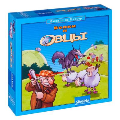 Интеллектуальные игры - Настольная игра Granna Волки и овцы (82005)