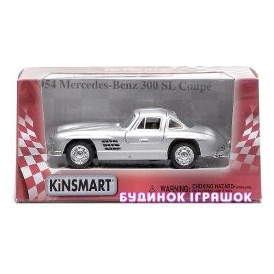 Транспорт і спецтехніка - Іграшка машина металева інерційна Kinsmart Mercedes-Benz 300SL 1954 у кор (KT5346W)