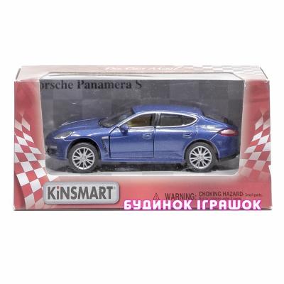 Транспорт і спецтехніка - Іграшка машина металева інерційна Kinsmart Porsche Panamera у кор (KT5347W)