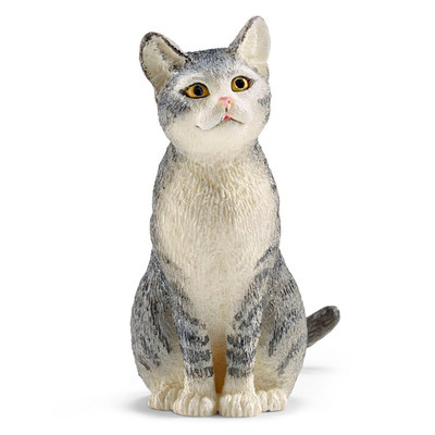 Фігурки тварин - Ігрова фігурка Schleich Кіт що сидить (13771)