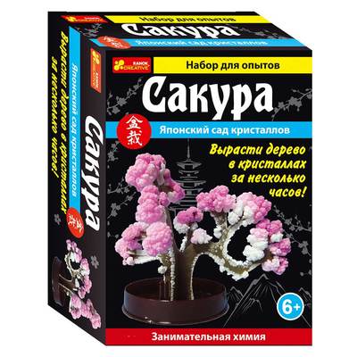 Набори для дослідів - Японський сад кристалів RANOK Сакура (15138002Р)