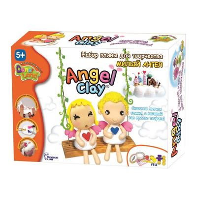 Набори для ліплення - Набір м’якої глини Angel Clay (AA07011)