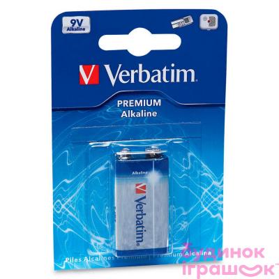 Батарейки - Батарейка Verbatim Alkaline Battery 9V 1 шт (49924)