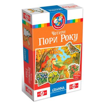 Интеллектуальные игры - Настольная игра Granna Четыре времени года (82036)