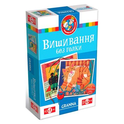 Развлекательные игры - Настольная игра Granna Вышивание без иголки (82289)