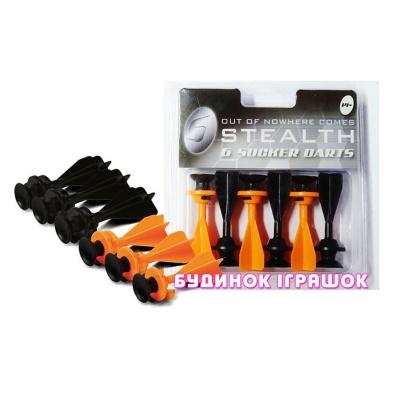 Іграшкова зброя - Іграшкова зброя PETRON Серія Stealth Дротики з присоскою (S162/7)
