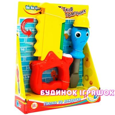 Розвивальні іграшки - Дитяча іграшка BeBeLino Пила і викрутка(57064)