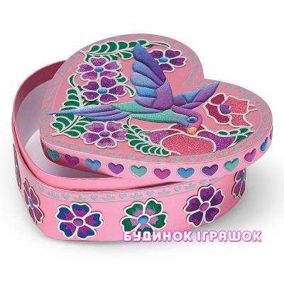 Набори для рукоділля - Шкатулка за номерами Райська пташка (MD4298)