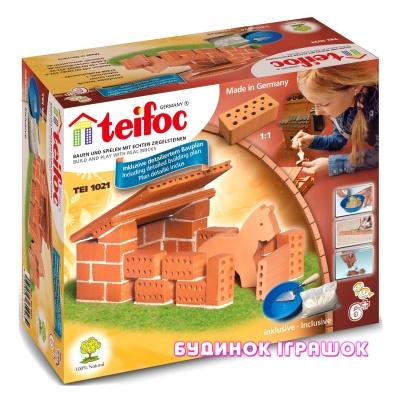 Конструктори з унікальними деталями - Конструктор Конюшня Teifoc (TEI1021)