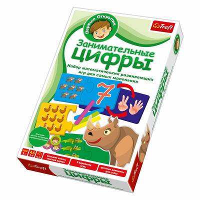 Настільні ігри - Настільна гра Цікаві Цифри Trefl (01103)