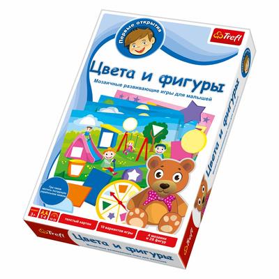 Настольные игры - Настольная игра Цвета и фигуры Trefl (01106)