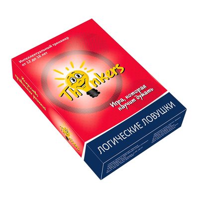 Інтелектуальні ігри - Настільна гра Логічні пастки Thinkers (1205)