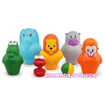 Розвивальні іграшки - Боулінг для дітей Джунглі Tolo Toys (89412)