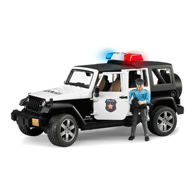 Спасательная техника - Машинка Bruder Полиция Wrangler unlimited rubicon (2526)