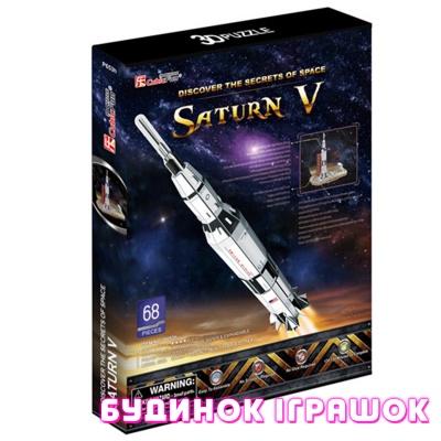 3D-пазлы - Трёхмерная головоломка-конструктор CubikFun Сатурн V (P653h)