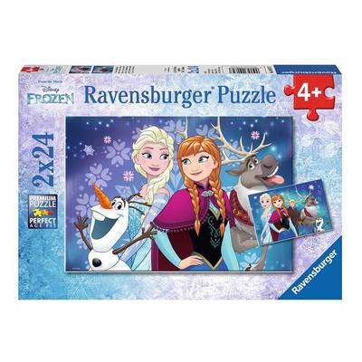 Пазли - Пазл серії Frozen: 2 в 1 Ravensburger (09074_7)