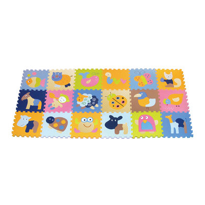 Пазли - Дитячий килимок-пазл Baby Great Чарівний світ (5002009)
