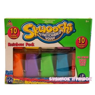 Антистресс игрушки - Набор для лепки Радуга Skwooshi 10 цветов (30012)