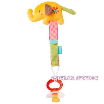 Товари для догляду - Тримач для пустушки Baby Fehn Слоник (74079)