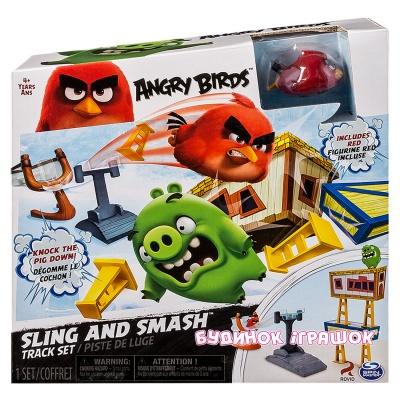 Фигурки персонажей - Игровой набор Angry Birds с пусковым устройством (SM90505)