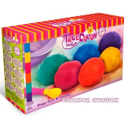 Набори для ліплення - Мега-набір для творчості 6 кольорів True Dough (23002)