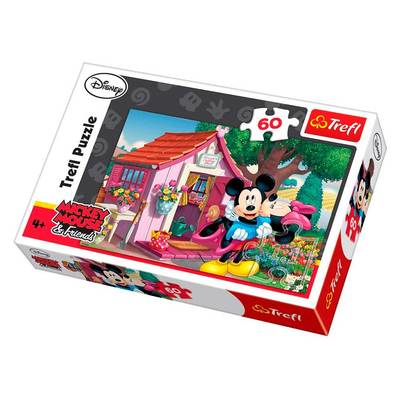 Пазли - Пазл Trefl Disney Міні і Міккі в саду (17285)