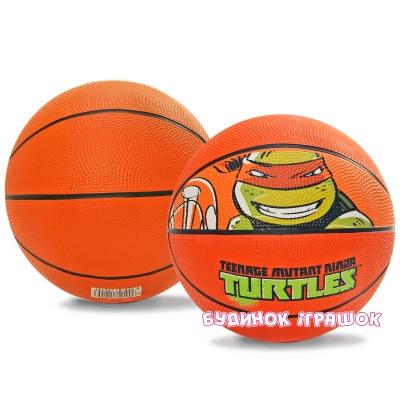 Спортивні активні ігри - М яч баскетбольний резиновий Turtles (LB003)