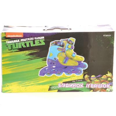 Детский транспорт - Ролики Disney Turtles колеса PVC р. 30-33 (RS0119)