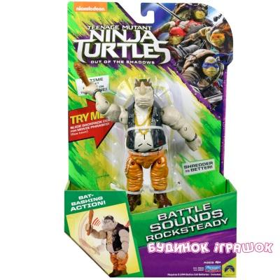 Фигурки персонажей - Игровая фигурка Рокстеди со звуком Ninja Turtles TMNT (88307)