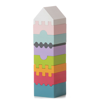 Розвивальні іграшки - Конструктор дерев яний Cubika Пірамідка LD-2 (11315)