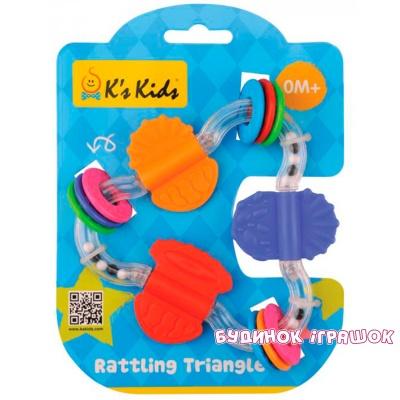 Погремушки, прорезыватели - Погремушка K's Kids Треугольник (10735)
