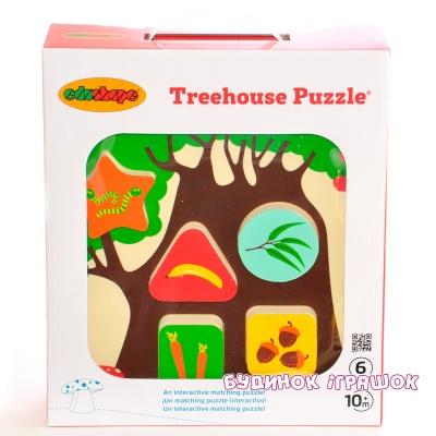 Розвивальні іграшки - Головоломка EDUSHAPE Будиночок на дереві (715163)