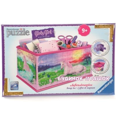 3D-пазли - 3D пазл Шкатулка Єдиноріг Ravensburger (RSV-120710)