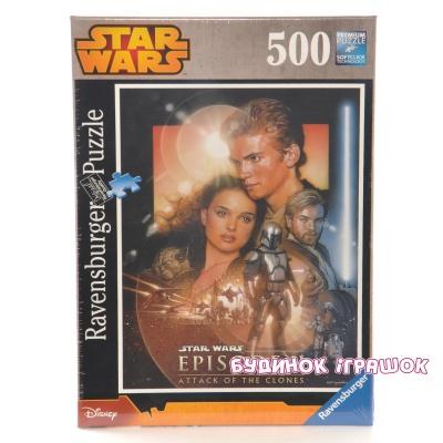 Пазлы - Пазл Звездные войны Атака клонов Ravensburger 500 элементов (RSV-146666)