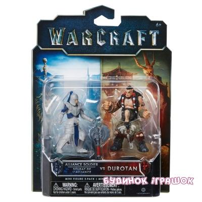 Фигурки персонажей - Набор фигурок Warcraft Солдат и Дуротан (96253)