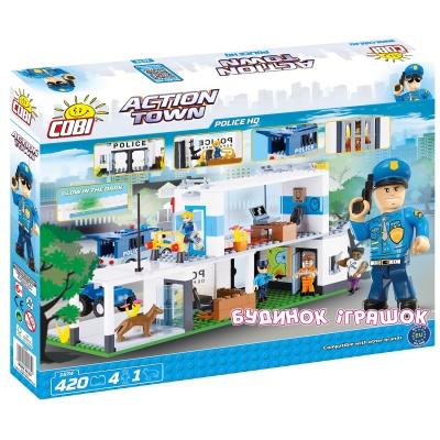 Конструктори з унікальними деталями - Конструктор COBI серії Action Town Штаб-квартира поліції (COBI-1574)