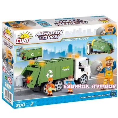 Конструкторы с уникальными деталями - Конструктор COBI серии Action Town Мусоровоз (COBI-1780)