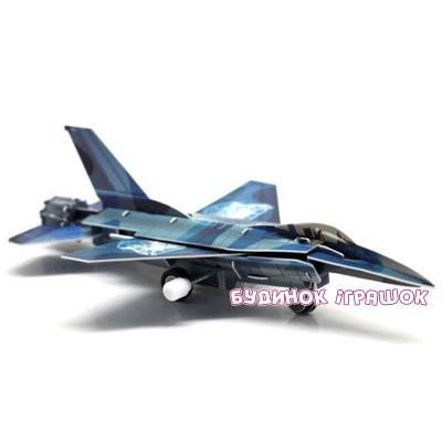3D-пазли - Рухомий 3D пазл Hope Winning Винищувач F-16 (HWMP-15)
