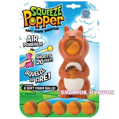 Стрелковое оружие - Игровая фигурка Стреляющий зверек Белка Squeeze Popper (54450)